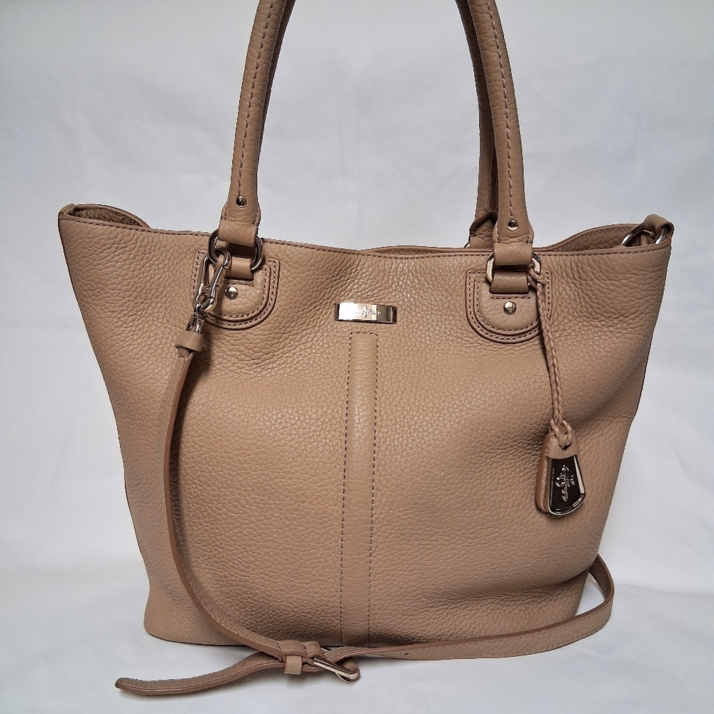 Cole Haan Tan Leather Crossbody Bag